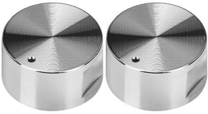 VYIBPDY 2 Piezas Perillas de Cocina de Gas Perillas de Control de Estufa de Gas de 6 mm Perillas de Metal, para Horno de Gas Perillas de Cocina de Gas