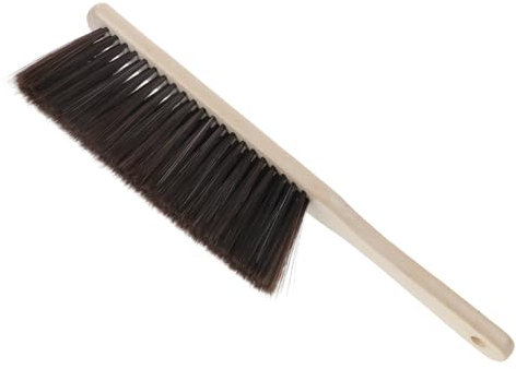 KICHOUSE 1pezzi Spazzola per Scarpe Setole Morbide Adatta per Pulizia della Casa Letto Manico Robusto Facil Usare Riporre per Banconi Divani Cucine e Altre Aree Sporco o Polvere