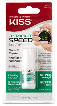 Kiss Maximum Speed Nail Glue 3ml BK135