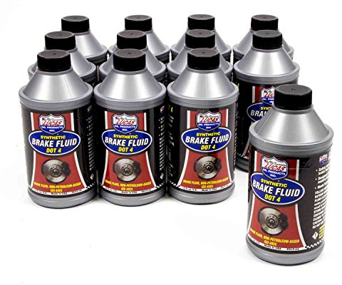 Lucas Oil 10827-12 DOT 4 Brake Fluid, 12 oz., Case of 12