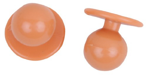 Kochknöpfe Kochknopf Kugelknöpfe Knöpfe à 12 Stück in Terracotta