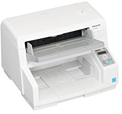 Panasonic KV S5076H Sheetfed Document Scanner, 600 dpi Optical Resolution, 100 ppm / 200 ipm Speed, 300 Sheets Feed Tray, Color Duplex