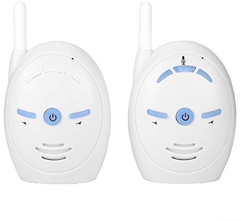 2.4GHz Monitor de Bebés Inalámbrico, Vigilabebés, Cámara de Intercomunicación Alarma Electrónica, con Audio Bidireccional,para Bebé (EU)