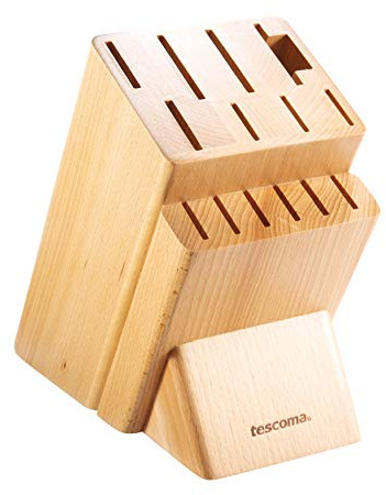 Tescoma Block NOBLESSE for 14 knives, poultry shears/sharpening steel
