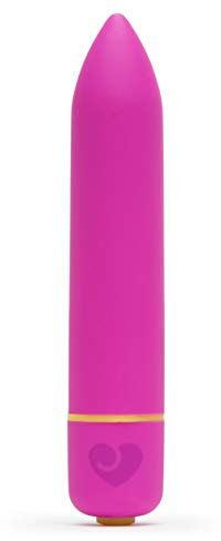 Lovehoney Excite Bullet Vibrator - 3.5 Inch Powerful Mini - 10 Function Quiet Vibrator for Women - Waterproof - Pink