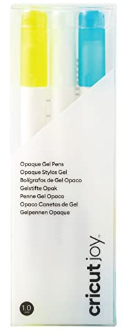 Cricut JOY PENS OPAQUE GEL 1.0 WHITE BLUE YLLOW