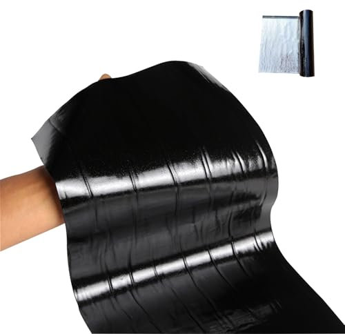 Asphalt Roof Shingles Self-sealing Asphalt Waterproof Roof Repair Tape Shed Sealant Roofing Felt for Walls,Roofs,Floors,Lofts Aluminium Foil Repair Tape(1x5.0m=3.3x16')