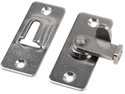 Artibetter Verrou De Porte à Bascule Acier Inoxydable Pour Salle De Bain Loquet De Porte à Degrés Serrure De De Grange