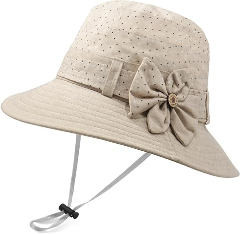 MESU Femmes Bucket Cloche Derby Chapeau de l'église Sun Beach Cap