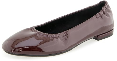 Aerosoles Women's Antonia Ballet Flat, Merlot Crinkle Patent, 7.5M