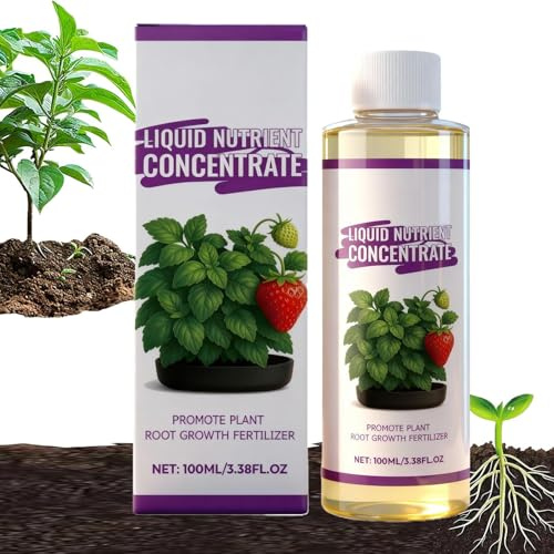 Fertilizante Líquido Para Plantas De Interior - 100ml De Accesorios Naturales Para Jardín | Nutrientes Líquidos De Alimento Vegetal - Para Jardinería Crecimiento Plantas De Interior Flores Vegetales F