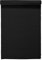 LINUM Uni Dekoratives Tischläufer für Esstisch 45x150 cm, 100% Gerippte Baumwolle, Maschinenwaschbar, Schwarz
