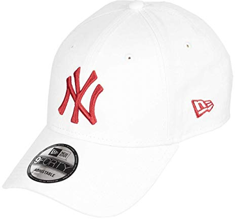 New Era New York Yankees Cap MLB 9forty verstellbar Baseball Kappe Weiss - One-Size