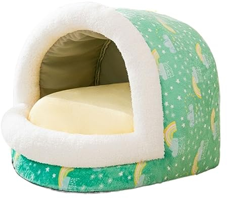 Hundebett Katzenbett Katzen Bett Hundebett, Groß, Flauschig, Plüsch, Hundebox-Matratze, Orthopädisches Hundebett, Mittelgroß, Abnehmbar, Waschbar, Für Hunde Katzenkorb Hundematte ( Color : B , Size :