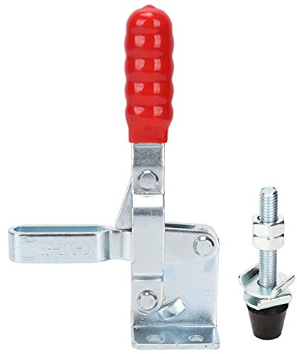 Fafeicy Morsetto Orizzontale a Levetta a Levetta per le Apparecchiature per Strumenti di Serraggio Dell'attrezzatura per Dispositivi di Strisciatura Rapida per le Piastre di Metallo