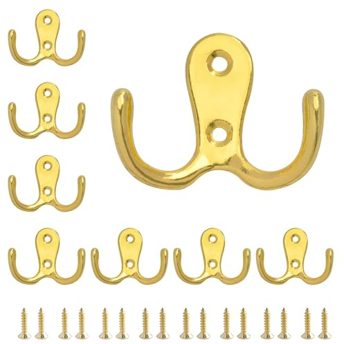 SZWLJ Dubbel Krokar 8 Pcs Guld