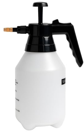 PLANTAWA Pulverizador a Presión 1,5L | Ideal para Plantas, jardín y huerto | Boquilla metálica Ajustable | Fácil de Usar, Ligero y Resistente