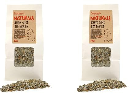 Naturals Henny's Super Herb Booster 300g for Chickens and Quail (Pack of 2)