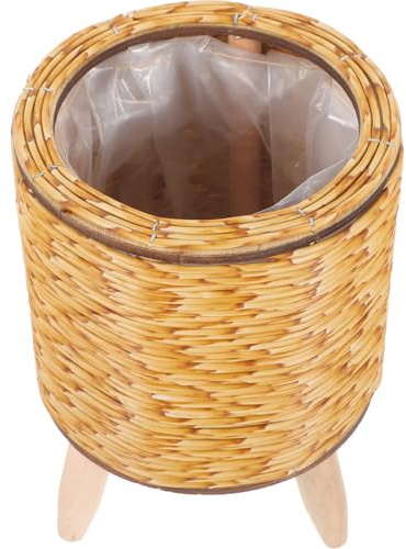 Alipis Support pour Plante Verte à Trépied en Bois, Stable, Moderne | Maison, la Cuisine et Jardin, Surélève les Plantes D’Intérieur, Limite L’Accès des Animaux, Rangement Décoratif