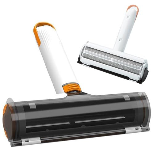 MILIWAN Spazzola Togli Peli Animali Rullo Toglipeli Riutilizzabile e Lavabile per Rimozione Peli di Cani e Gatti da Tessuti, Vestiti e Divani [AGGIORNATO 2025]