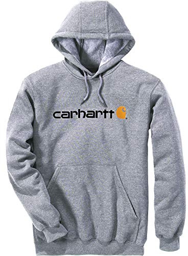 Carhartt herr Loose fit Midweight hooded shamrock sweatshirt Tröja (1-pack)