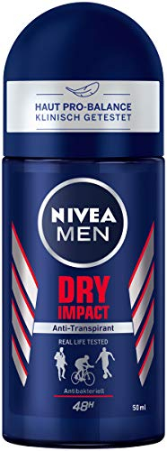 NIVEA MEN Deo Roll-On Dry Impact, 50 ml