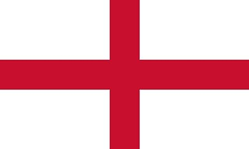 Premium Fahnen Flagge - 90 x 150 cm / 150 cm 90 cm - aus Polyester mit goldenen Ösen - Langlebig und Wetterfest (England)