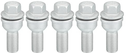 QUARKZMAN Pernos de Rueda M14X1.5 Aptos para Audi A8 No.8R0601295-5 Unidades
