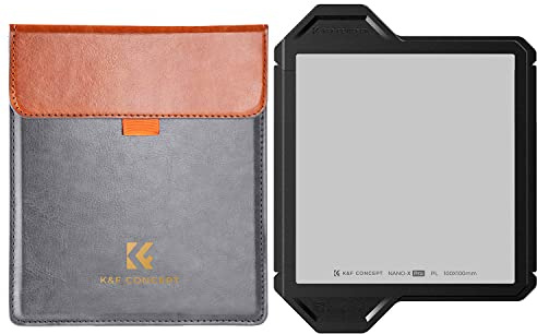K&F CONCEPT 100 x 100mm Square Polarizer Filter Multi-Coated Polarizing Filter for K&F CONCEPT Square Filter Holder (X-PRO Series)