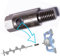 Erdbohrer Adapter für M14 Rührmaschine (Farb- und Klebemischer, Mörtelmischer), Rührgeräte, Rührwerksadapter für Pfahlbohrungen, Pfähle, Zäune mit einfacher Demontage BLUMKRAFT