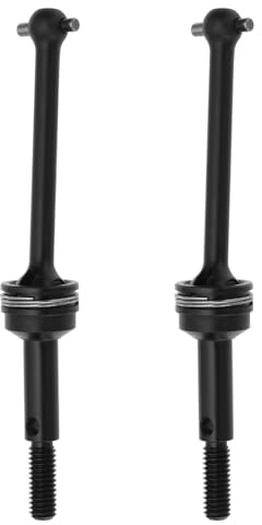 SG Store 2 ejes de transmisión universales de acero TT02-015 RC para coche RC de 70 mm, eje de transmisión CVD delantero y trasero para coche RC 1/10 compatible con T-amiya TT-02
