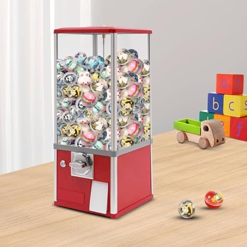 Distributore automatico di capsule giocattolo con serrature, mini macchina per gomme da masticare e dispenser di caramelle per capsule da 4,5-5,5 cm