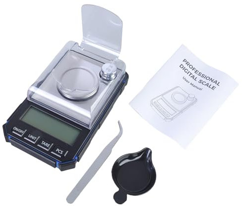 Báscula de joyería en miniatura de alta precisión Báscula Electrónica Digital Profesional Para Pesaje Preciso 0 001 G A 50 G Capacidad