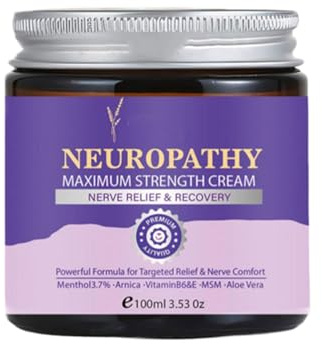 Neuropathy Maximum Cream, 238g Body Lotion, Neuropathy Pa-in Cream for Feet, Nourishing Skin Butter, Soothing Skin Creams for Body, Mild Skin Care Balm