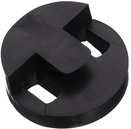 PartyKindom Silenciador de Práctica para Cello de Caucho Negro Ligero y Flexible Adecuado para Practicar Cello y Puente