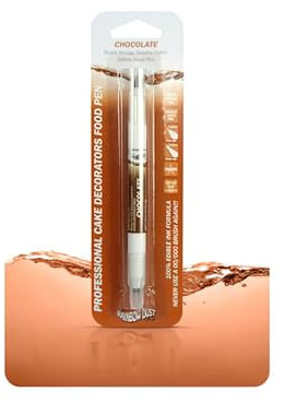 Rainbow Dust - Stylo alimentaire à double mine Rainbow Dust Chocolate