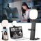 Computer Webcam Light for Zoom Meetings, Video Conference Light, LED Streaming Light for video Calls, Clip on Laptop Light with Stand for Zoom Calls/Video Recording