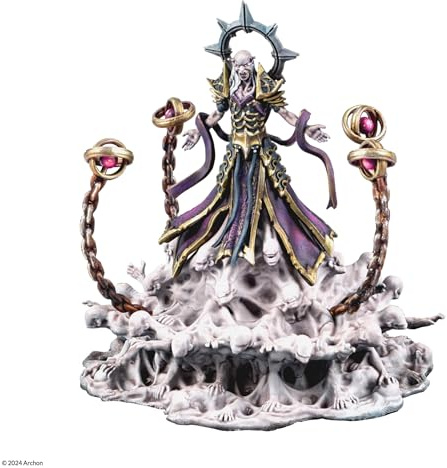 Dungeons & Lasers Kaoz The Soul Harvester Miniature Figure for Use with DND and 5E Compatible RPG Games - Unpainted and Unassembled - for Ages 14 Years and up