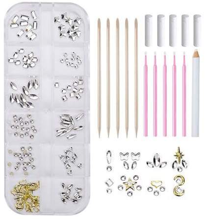 Teeth Crystals Jewelry Kit - Fashionable Tooth Gem DIY Kits, Sparkling Teeths Jewelrys Gems Teethh | Tooth Crystals Kit for Smile, DIY Teeths Gems Jewelry, Fashionable Sparkling Accessories for Teeth