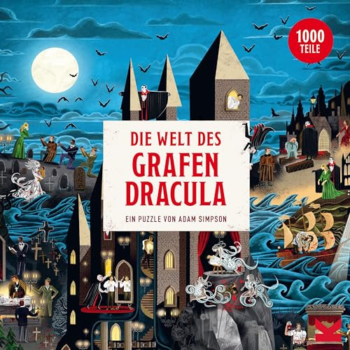 Die Welt des Grafen Dracula: EIN Puzzle, Teal/Turquoise Green