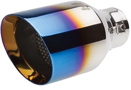 Simoni Racing TRX/20B Auspuff Universal Inox, Titanium Look