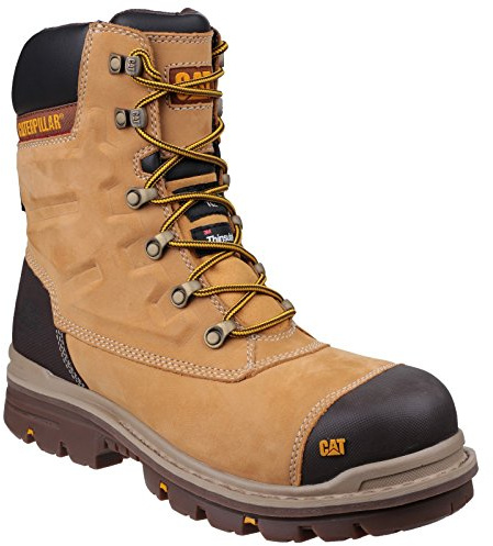 Caterpillar Premier 8 Wr Tx Ct S3 HRO SRC, Herren Sicherheitsstiefel, Gelb (Mn Hnyrst Mn Hnyrst), 44 EU