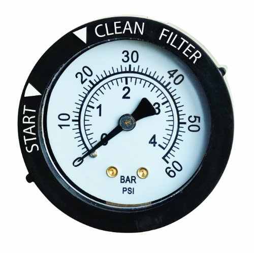 Blue Seal Pool Products Back Mount Pressure Gauge- AC76473