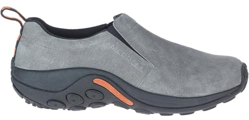 Merrell Men's Jungle Leather Slip-On Shoe, Pewter 11 M US