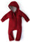 Ehrenkind® WALKOVERALL | Baby Wollwalk-Overalls aus Natur Schurwolle mit Reißverschluss | Walk Wolle Woll-Anzug für Kleinkind und Baby Mohnrot Gr. 86/92