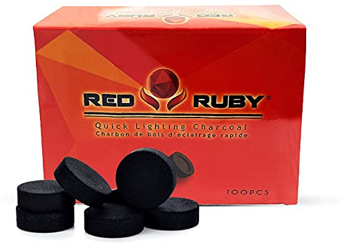 Instant Light Coals– Incense Coal Disks – Coal Tablets – Charcoal Disks – 100 Coals – 33 mm Quick Light Briquettes – Slow Burn/Low Smoke