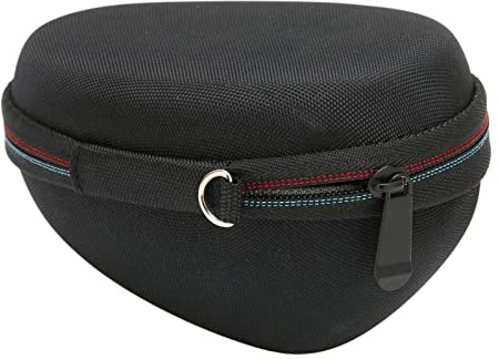 OVAQUIXI Vertical Ergonomic Mouse Protective Case, EVA Hard Shell + Nylon Material, Water Resistant Anti-Static Soft Liner, Black (Gray Lining) for Lift Vertical Ergonomic Mouse