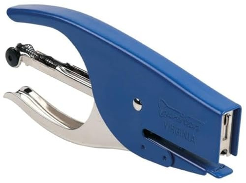 Iternet Turikan Virginia Cucitrice a Pinza colore Blu punti 6/4 universale capacità massima 15 fg