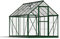 Canopia by Palram Gewächshaus klein Hybrid 6x10 Treibhaus 306x185 cm Aluminium Grün Tomatenhaus Polycarbonatplatten UV-beständig