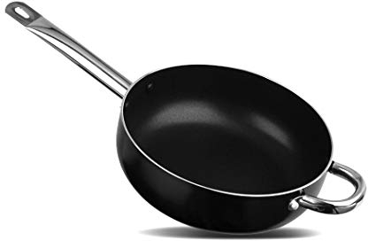 Carl Schmidt Sohn 069520 SOLARISPRO Bratpfanne, Aluminium, Schwarz, 24cm